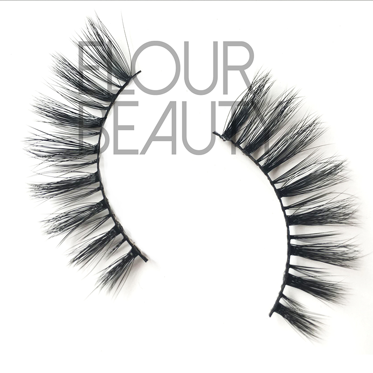 Top quality 3D mink faux eyelashes UK EJ60